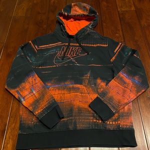 Multicolored Nike hoodie